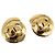 CHANEL Earring metal Gold CC