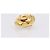 CHANEL Earring metal Gold CC - vista 4