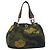 Miu Miu Tote Bag Canvas Green Silver - vista 2