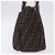 FENDI Zucca Canvas Tote Bag Braun Schwarz - Ansicht 4