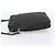 FENDI Zucchino Canvas Shoulder Bag Black Silver 8BT053 - vista 3