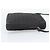 FENDI Zucchino Canvas Shoulder Bag Black Silver 8BT053 - vista 4