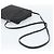 FENDI Zucchino Canvas Shoulder Bag Black Silver 8BT053 - vista 7