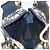 Christian Dior Trotter Canvas Shoulder Bag Navy Gold - vista 19