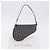 Christian Dior Trotter Canvas Saddle Accessory Pouch Navy Gold - vista 12