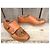 Autre Marque Kickers Scarpe Monk Strap in Pelle Marrone con Stampa Leopardata Stampa leopardo - vista 4