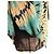 Antik Batik Preppy Folk Kleid Schwarz Beige Türkis - Ansicht 9