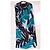 Antik Batik Vestido Largo Folk de Algodón Castaño Blanco Turquesa Azul oscuro - vista 6