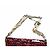 Dolce & Gabbana Borsa a tracolla Miss Charles con paillettes Rosso Metallico - vista 12