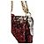 Dolce & Gabbana Borsa a tracolla Miss Charles con paillettes Rosso Metallico - vista 4