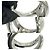 Ring Hermès Anillo de banda Hermes Osmo's PM en plata esterlina - vista 3