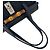 Borsa GUCCI Old Bamboo GG Logo in pelle e canvas Nero - vista 4