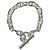 Hermès Bracciale con Charms Hermes Chaine d'Ancre MM Argento