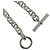 Hermès Bracciale con Charms Hermes Chaine d'Ancre MM Argento - vista 5