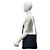 Borsa a tracolla Prada Nylon e Pelle Saffiano Nero Marrone - vista 2
