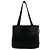 Borsa Tote Chanel Matelassé Coco Mark in pelle di agnello Nero - vista 3