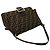 Fendi Vintage Zucca FF Logo Schultertasche Braun Schwarz - Ansicht 4