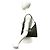 FENDI Vintage Zucca FF Logo Pattern Handtasche Braun Schwarz - Ansicht 2