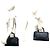 Borsa in pelle LOEWE Amazona 28 Anagram Logo Nero - vista 2