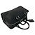 Borsa in pelle LOEWE Amazona 28 Anagram Logo Nero - vista 4