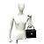 Céline Celine Vintage Starball Logo Hardware Lederhandtasche Schwarz - Ansicht 2