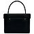 Céline Celine Vintage Starball Logo Hardware Lederhandtasche Schwarz - Ansicht 3