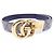Gucci GG Emblem Gürtel 659417 92TIC Schwarz Beige