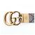 Gucci GG Emblem Gürtel 659417 92TIC Schwarz Beige - Ansicht 2