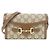 Borsa a tracolla Gucci Horsebit 1955 Marrone Beige