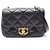 Borsa a tracolla Chanel Matelassé Small Flap Nero