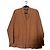 Autre Marque OSKA Chaqueta de lino marrón Castaño