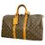 Keepall Louis Vuitton Boston Bag Braun