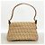 Borsa a mano Fendi Zucchino in nylon e canvas Rosa Beige - vista 11
