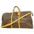 Louis Vuitton Boston Monogram Keepall Bandoulière 60 Braun
