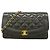 Chanel Diana Chain Schultertasche Schwarz