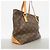 Saco Cabas Piano Monogram Louis Vuitton Marrom - vista 2