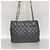 Timeless Chanel Matelassé Lammleder Chain Tote Bag Schwarz - Ansicht 10