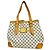 Louis Vuitton Damier Azur Hampstead MM Tote Bag Weiß