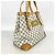 Louis Vuitton Damier Azur Hampstead MM Tote Bag Weiß - Ansicht 2