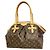 Borsa a tracolla Louis Vuitton Monogram Tivoli GM Marrone