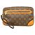 Borsa a pochette Louis Vuitton Monogram Marly Dragonne GM Marrone