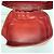 Bolso Vanity Chanel de piel de becerro granulada roja - vista 4