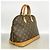 Louis Vuitton Alma Monogram Handtasche M51130 Braun - Ansicht 2