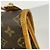 Bolso Louis Vuitton Monogram Bel Air Castaño - vista 7