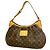 Bolso de hombro Louis Vuitton Monogram Thames GM Castaño