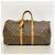 Louis Vuitton Brown Boston Monogram Keepall 55 Marrone - vista 11