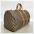 Louis Vuitton Brown Boston Monogram Keepall 55 Marrone - vista 2