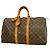 Louis Vuitton Boston Monogram Keepall 45 Braun