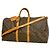 Louis Vuitton Boston Monogram Keepall Bandoulière 55 Marrone