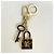 Portachiavi Louis Vuitton Portefeuille Confidence Marrone D'oro - vista 5
